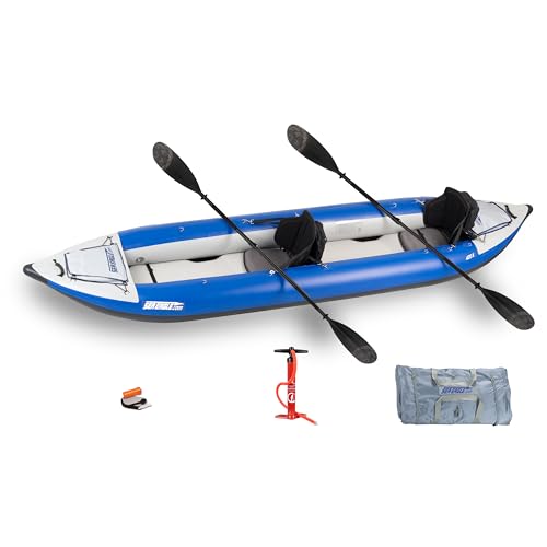 Sea Eagle 420X Explorer Inflatable Kayak Bundle