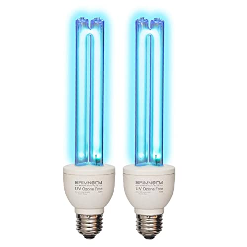 BAIMNOCM 2 Pack UVC Sanitizer Light Bulb Set