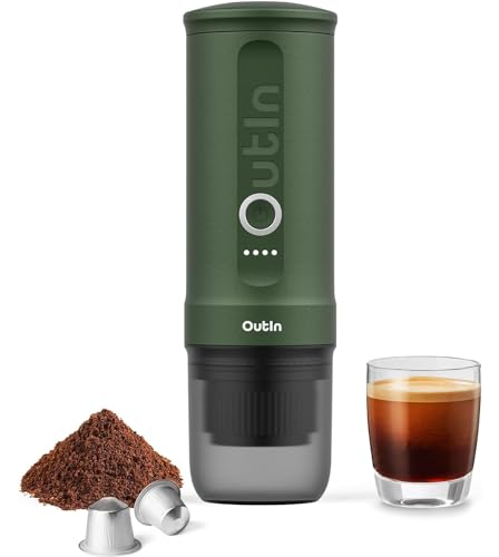 Outin Nano Portable Electric Espresso Machine with USB-C