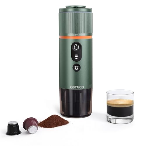 12V Portable Espresso Coffee Machine for On-The-Go VIPs