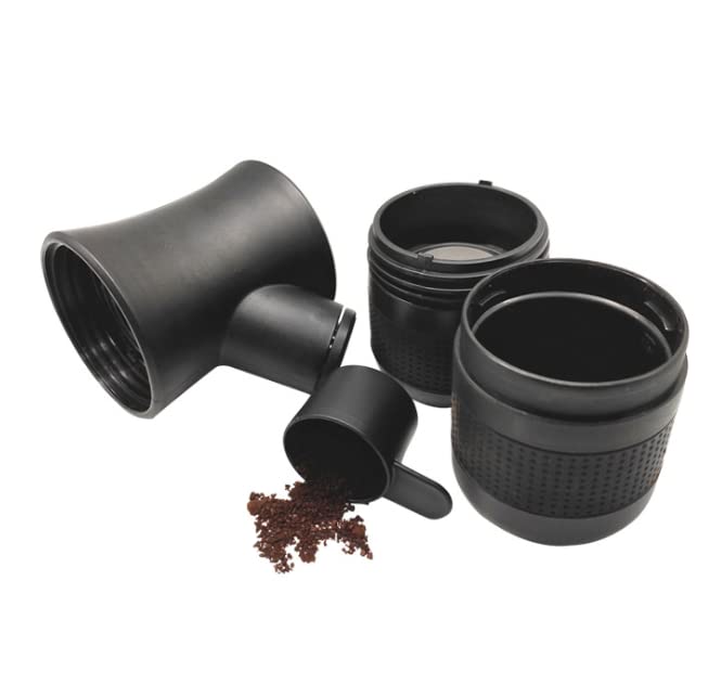 Compact Portable Espresso Maker for Travel, Camping, Beach