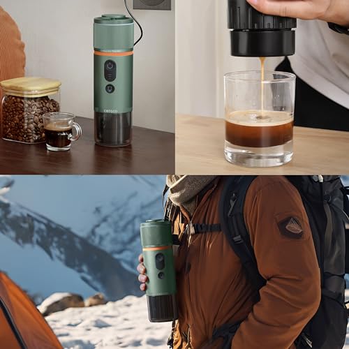 12V Portable Espresso Coffee Machine for On-The-Go VIPs