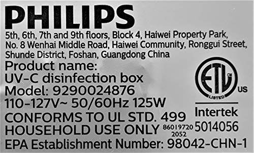 Philips Hue UV Sanitizer Box | Disinfect Everyday Items