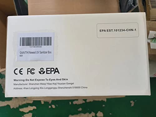 2023 UV Sanitizer Box for CPAP and Home