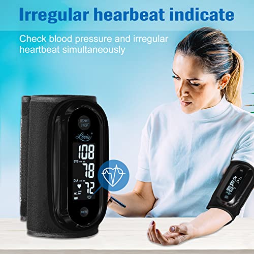 Upper Arm Blood Pressure Monitor with Portable Design