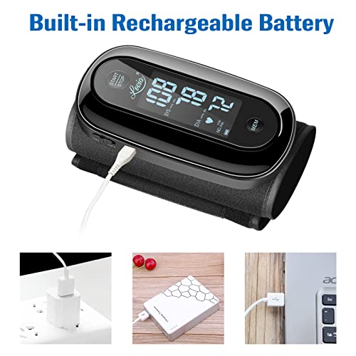 Upper Arm Blood Pressure Monitor with Portable Design