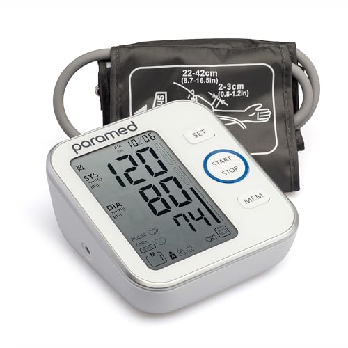 Paramed Blood Pressure Monitor with Large LCD Display