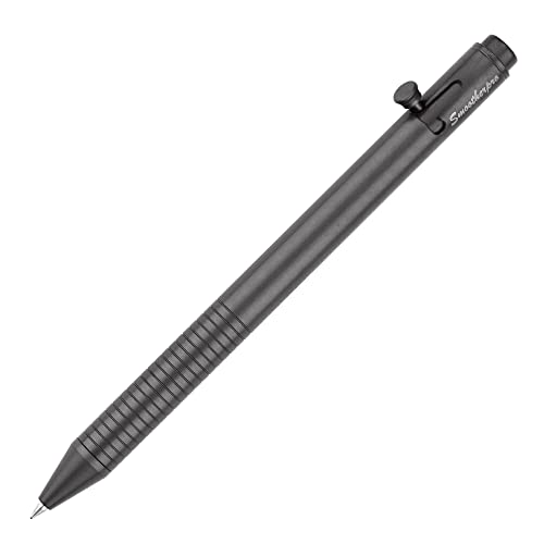 SMOOTHERPRO Titanium Bolt Action Gel Pen, Pilot G2-Compatible
