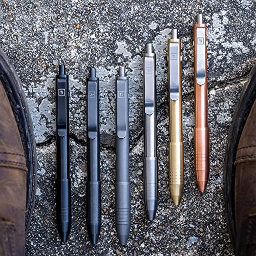 BIG IDEA DESIGN Dual Side Click Pen (Titanium)