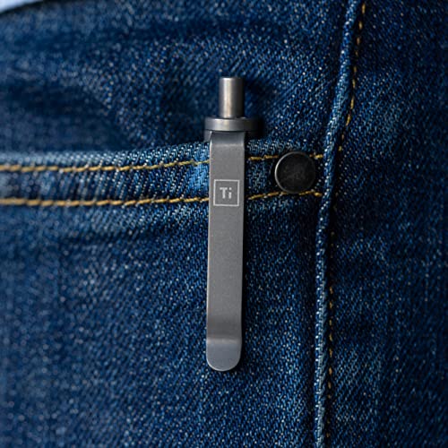 BIG IDEA DESIGN Dual Side Click Pen (Titanium)