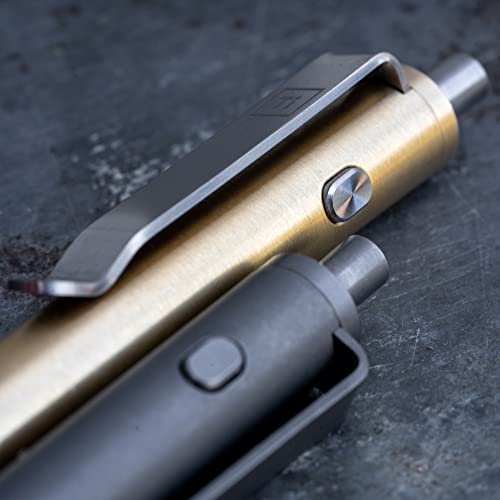BIG IDEA DESIGN Dual Side Click Pen (Titanium)