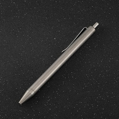 Hamans Titanium Ballpoint Pen - Compact Everyday Carry