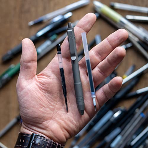 BIG IDEA DESIGN Dual Side Click Pen (Titanium)