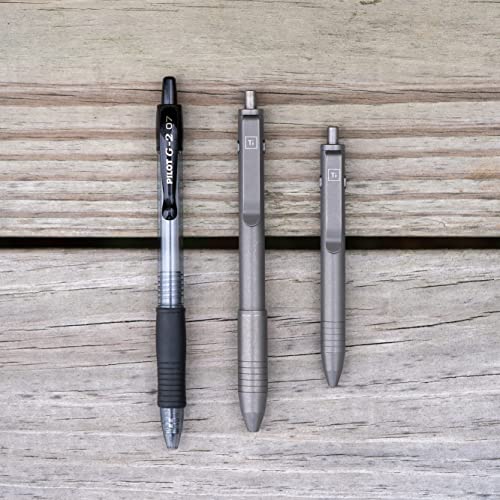 BIG IDEA DESIGN Dual Side Click Pen (Titanium)