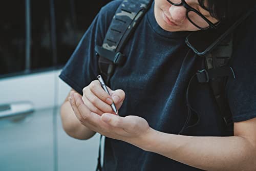 KeyUnity KP00 Titanium Bolt Action Pen + Bonus Refills