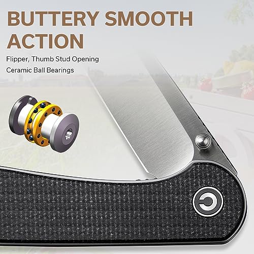 CIVIVI Elementum Folding Knife - Nitro-V Wharncliffe Blade