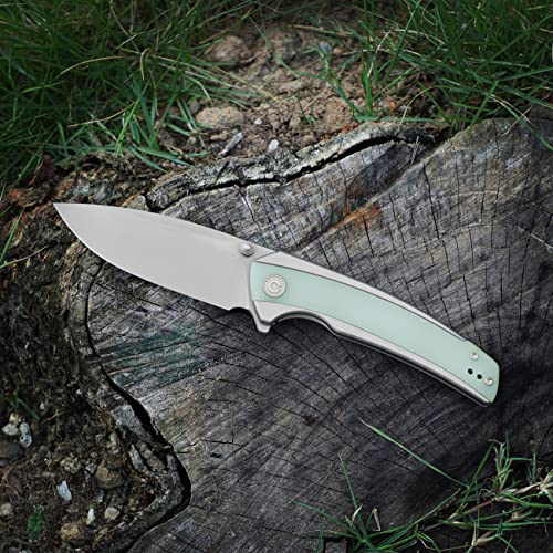 CIVIVI Teraxe EDC Folding Pocket Knife, Nitro-V Blade