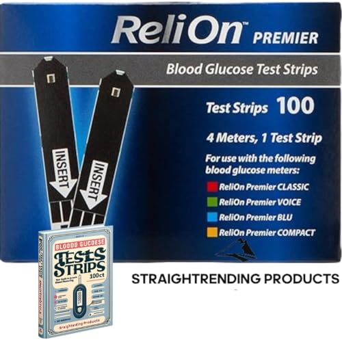 VIP Smart Shopper: ReliOn Premier Glucose Test Strips - 100 Count
