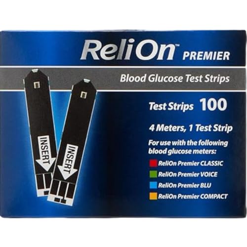 VIP Smart Shopper: ReliOn Premier Glucose Test Strips - 100 Count