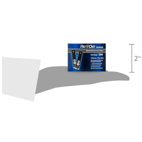 VIP Smart Shopper: ReliOn Premier Glucose Test Strips - 100 Count