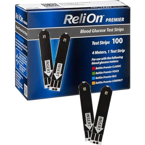 VIP Smart Shopper: ReliOn Premier Glucose Test Strips - 100 Count
