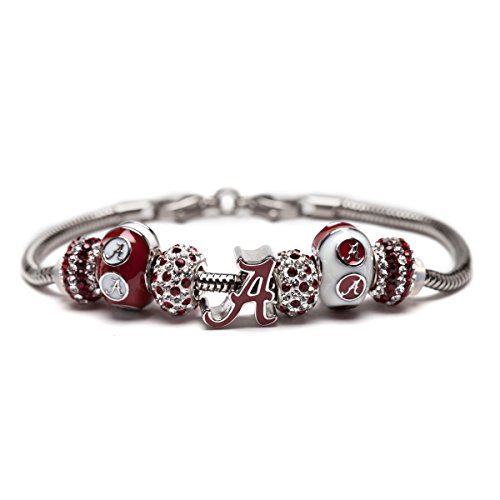 University of Alabama Crimson Tide Charm Bracelet - Guaranteed