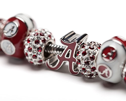 University of Alabama Crimson Tide Charm Bracelet - Guaranteed
