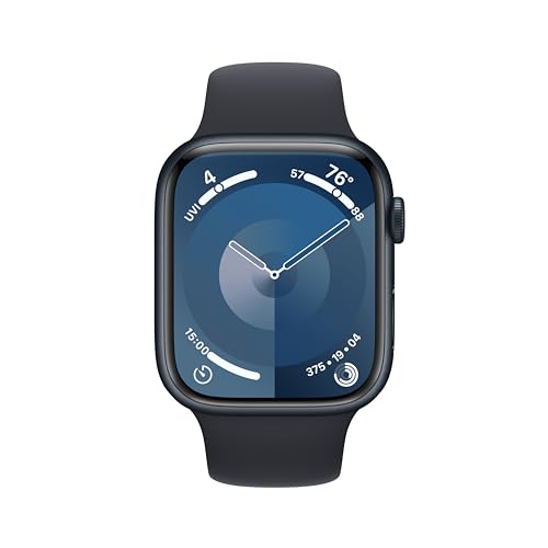Apple Watch Series 9 GPS 45mm Smartwatch, Midnight Aluminum
