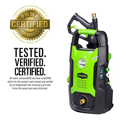 Greenworks Ultra Compact Electric Pressure Washer - VIP Ready
