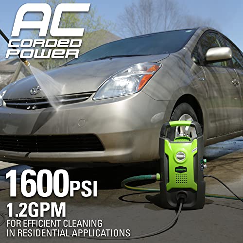 Greenworks Ultra Compact Electric Pressure Washer - VIP Ready