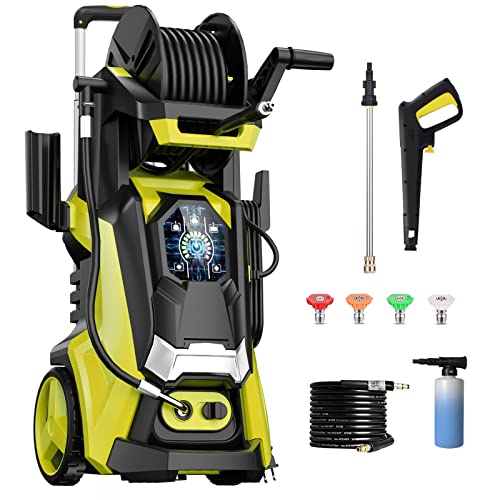 Touch Screen Electric Power Washer 4500 PSI 3.2 GPM