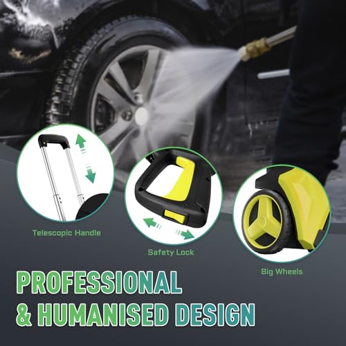 Touch Screen Electric Power Washer 4500 PSI 3.2 GPM