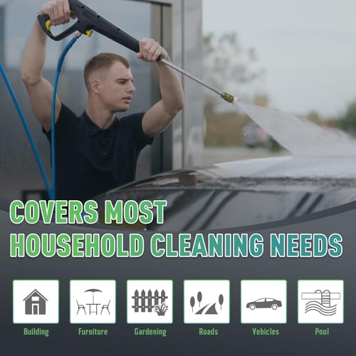 Touch Screen Electric Power Washer 4500 PSI 3.2 GPM
