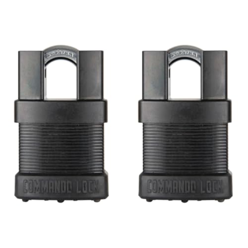 Commando Lock 4-Pack: High Security Tactical Padlocks