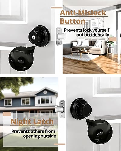 EASILOK Deadbolt Lock Set - Keyless High Security