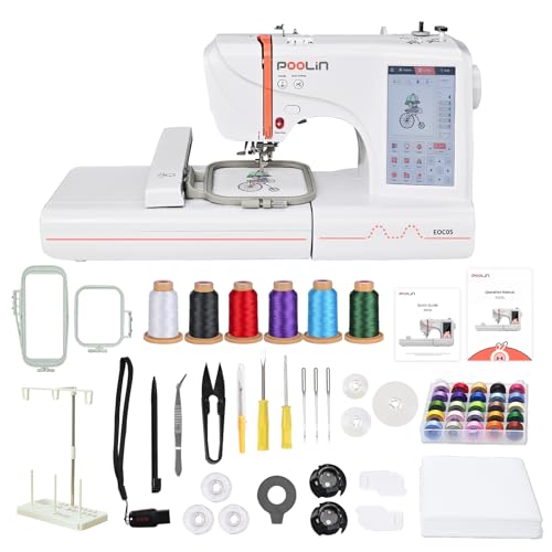 VIP Smart Shopper: POOLIN EOC05 Embroidery Machine Bundle