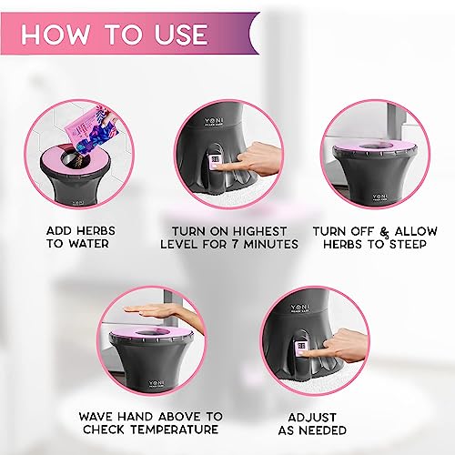 Electric Yoni Steaming Seat with Herbal Support