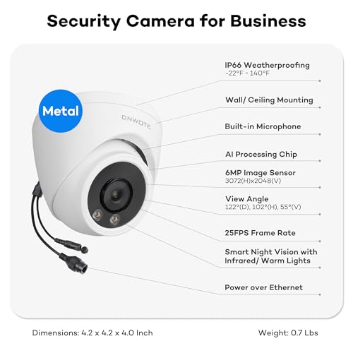 16CH 4K NVR PoE Security System with AI Detection