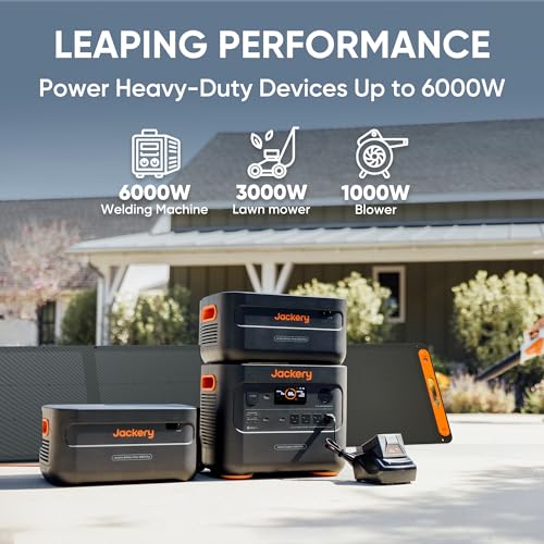 Jackery Portable Power Station Explorer 2000 Plus, 2042Wh Solar Generator, Compatible with Solar Panel for Outdoor RV Camping & Emergency (Renewed)