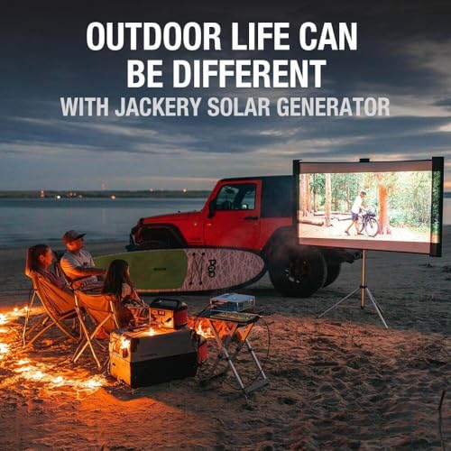 Jackery Portable Power Station Explorer 550, 550 Wh Lithium-ion Battery, 500W Output, Solar Generator for Outdoors Camping Travel (Renewed)
