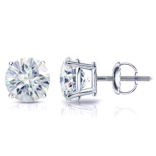 VIP Smart Shopper: 7 Carat Moissanite Stud Earrings