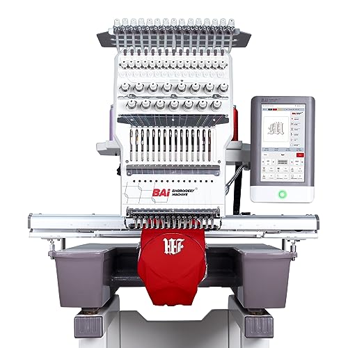 BAi MirrorM22 Hat Embroidery Machine with 15 Needles