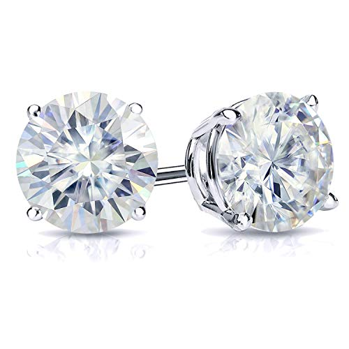 VIP Smart Shopper: 7 Carat Moissanite Stud Earrings