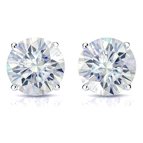 VIP Smart Shopper: 7 Carat Moissanite Stud Earrings