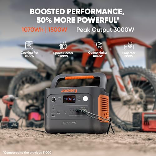 Jackery Solar Generator 1000 v2 with 200W Panel