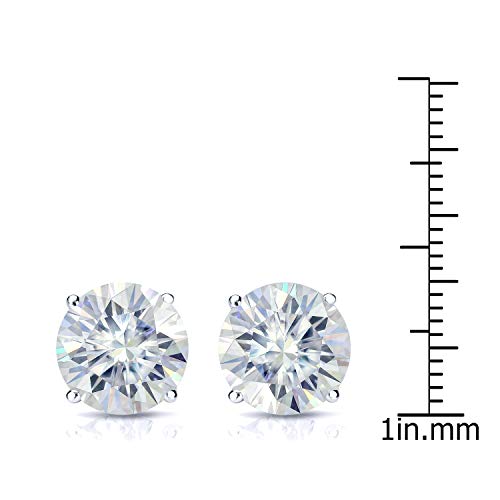 VIP Smart Shopper: 7 Carat Moissanite Stud Earrings