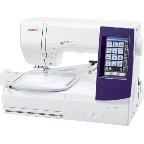 Janome Craft 9850 Embroidery & Sewing Machine VIP