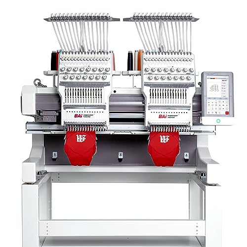 BAi VisionV22-2 Dual Head Multi-Needle Embroidery Machine
