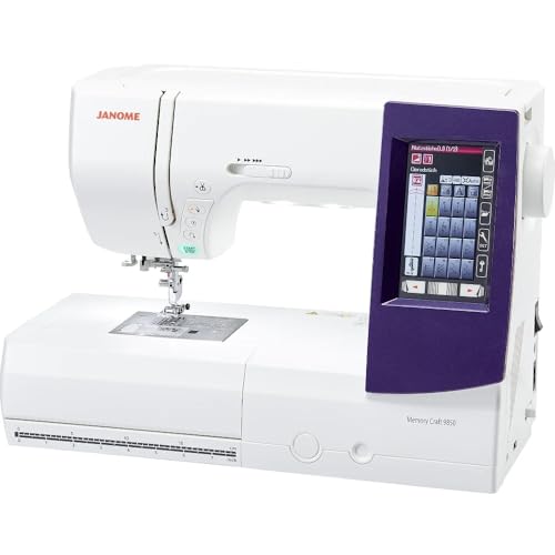 Janome Craft 9850 Embroidery & Sewing Machine VIP