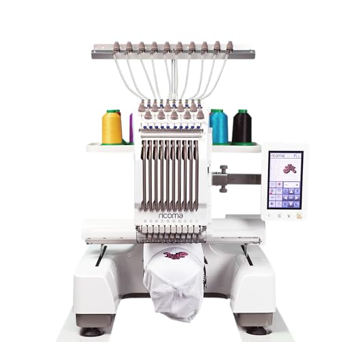 Ricoma Multi-Needle Embroidery Machine Bundle for Beginners